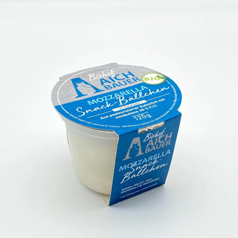 Bio Mozzarella Snack-Bällchen
