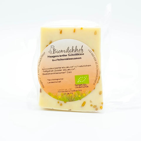 Bio Schnittkäse Bockshornklee ca. 200g