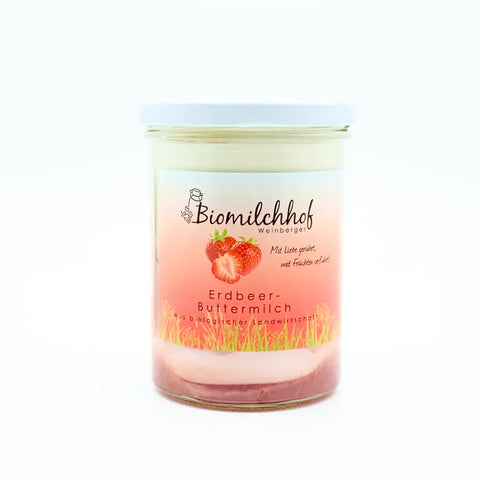 Bio Buttermilch Erdbeer 400g