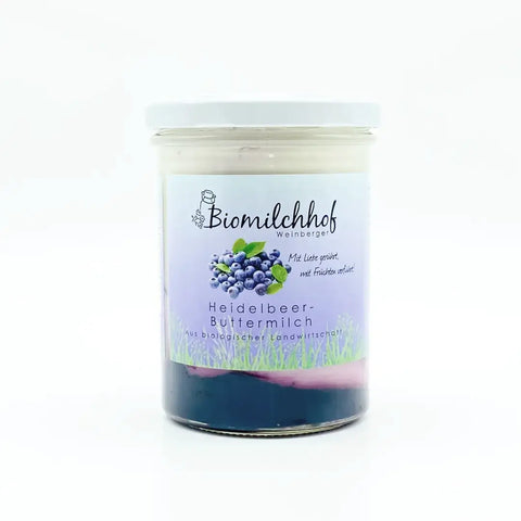 Bio Buttermilch Heidelbeer 400g