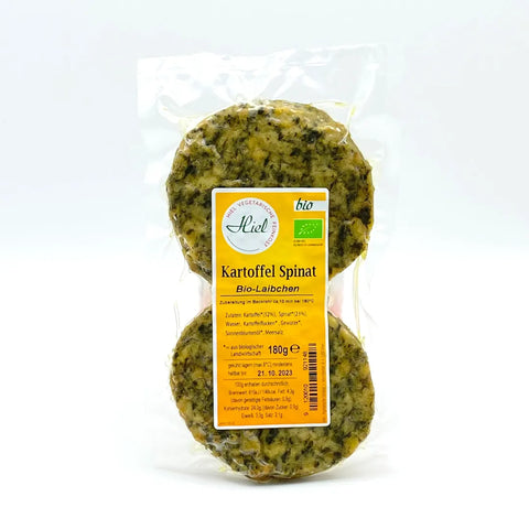 Bio Kartoffel Spinat – Laibchen 180g