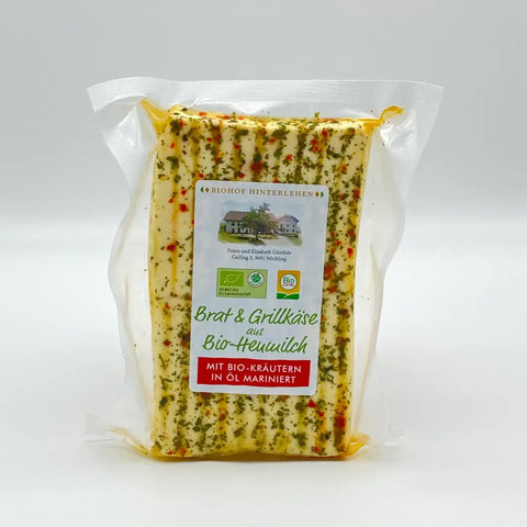 Bio Brat & Grillkäse mariniert ca. 250g