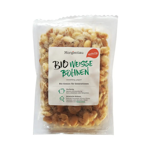 Bio Weiße Bohnen, gegart 350g