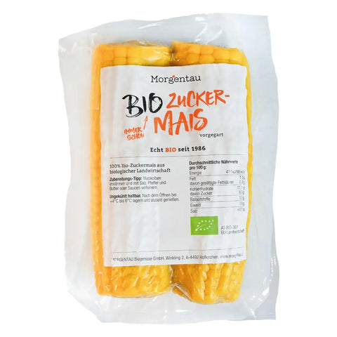 Bio Zuckermaiskolben, gegart 350g