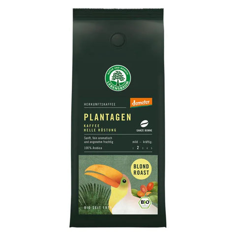 Bio Kaffee helle Röstung (ganze Bohne)