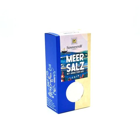 Bio Meersalz mit jodhaltiger Alge fein 150g
