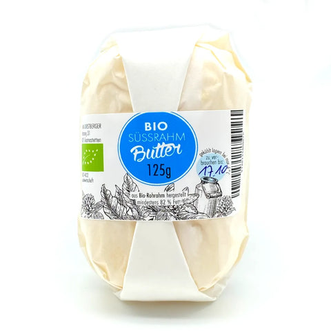 Bio Süßrahm-Butter 125g