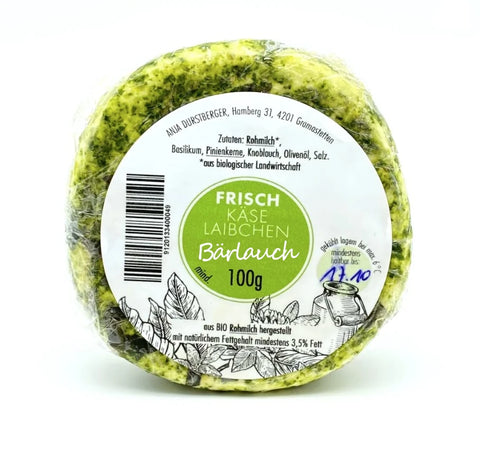 Bio Frischkäselaibchen BÄRLAUCH 100g