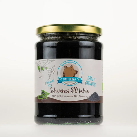 Bio Tahin schwarz 500g (100% schwarzer Sesam)
