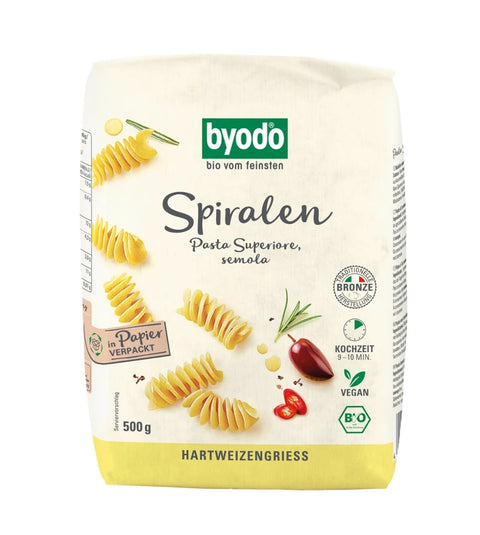 Bio Hartweizen Spiralen 500g