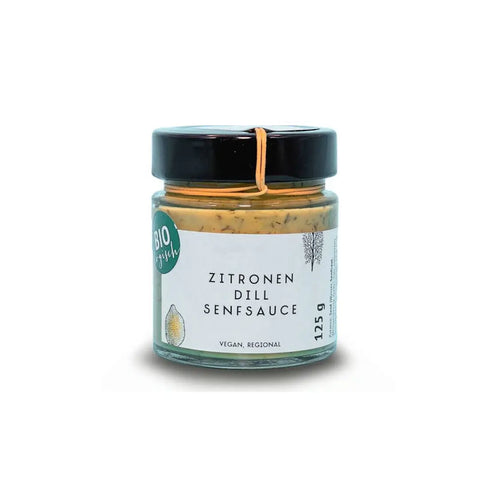 Bio Zitronen Dill Senfsauce 125g