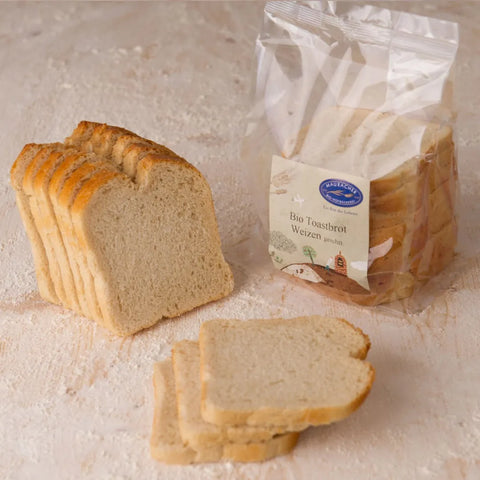 Bio Toastbrot Weizen geschnitten 220g
