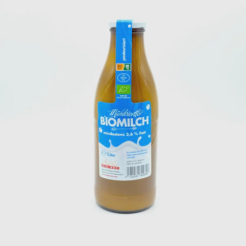 Bio Vollmilch pasteurisiert  1l