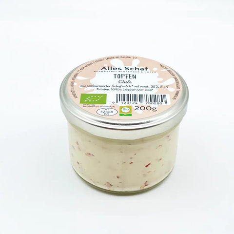 Bio Topfenaufstrich Chili 200g